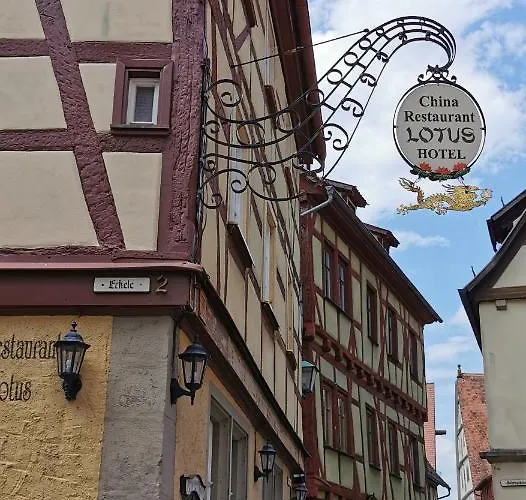 China Restaurant Lotus Otel Rothenburg ob der Tauber